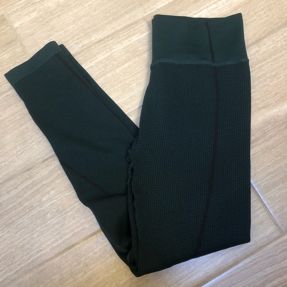 Women’s Aerie Offline Dark Green Leggings Size S